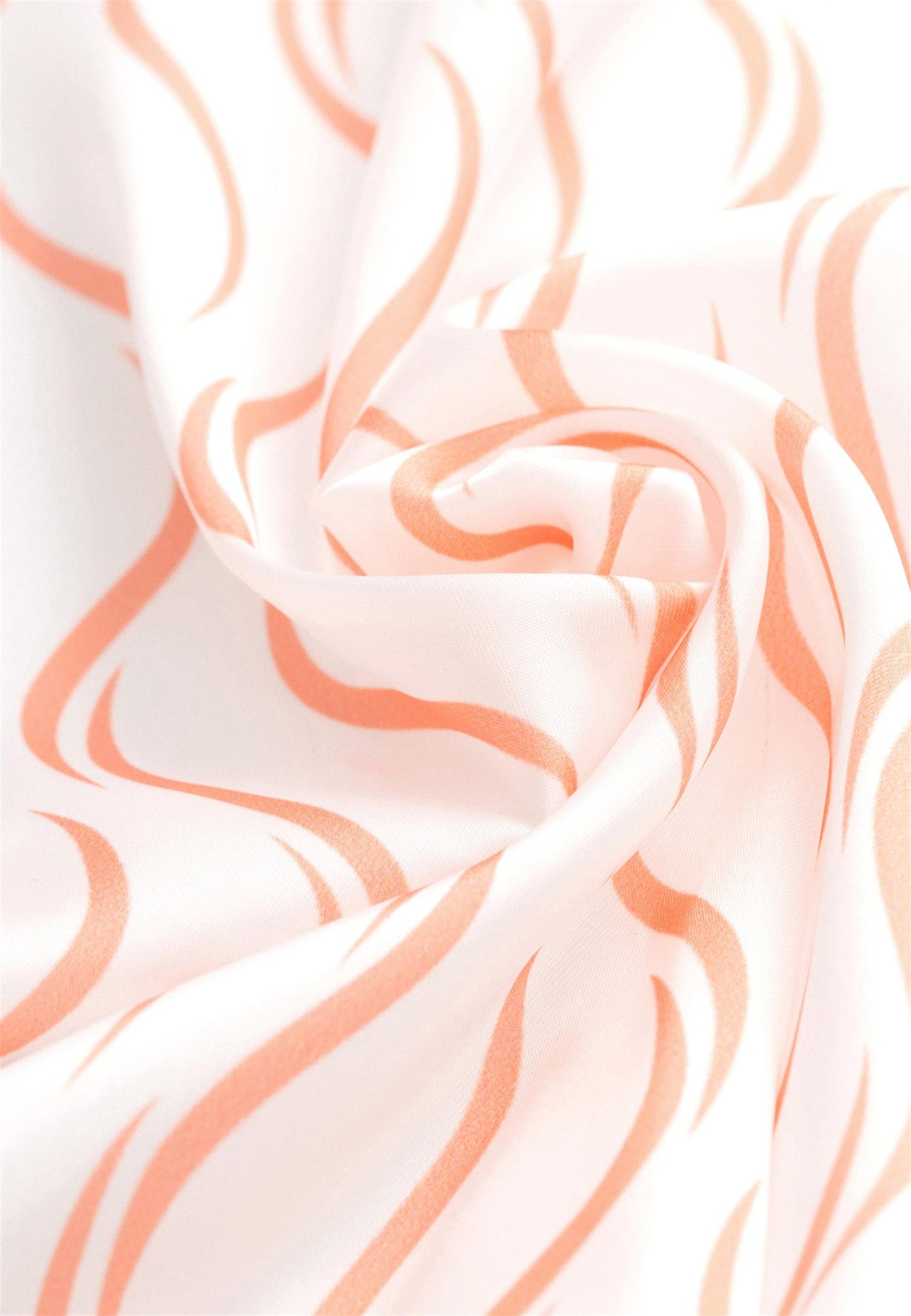 KOALA SYDNEY Men's Striped Handkerchief Salmon