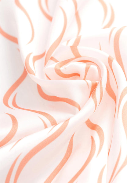 KOALA SYDNEY Men's Striped Handkerchief Salmon