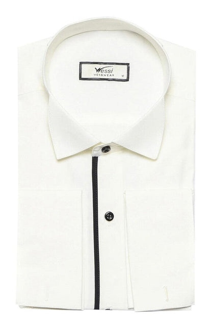 KOALA SYDNEY  Cream Tuxedo Shirt -