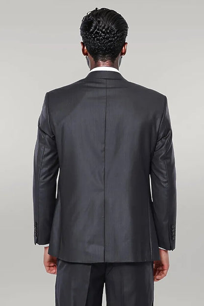 Dark Grey 4 Drop Regular Suit |