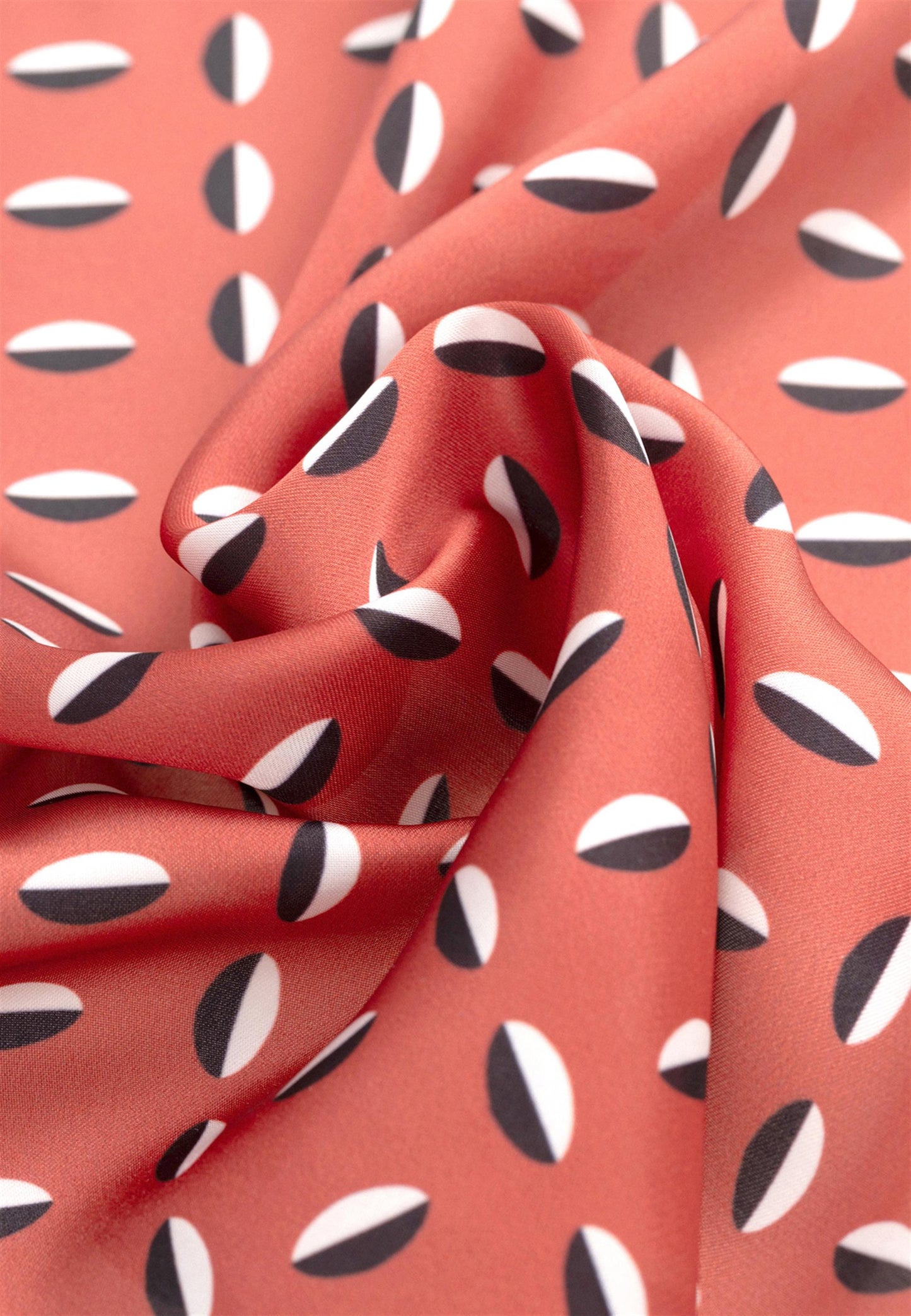 Men's Red Patterned Handkerchief