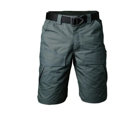 Men's Loose Cargo Shorts with Multiple Pockets