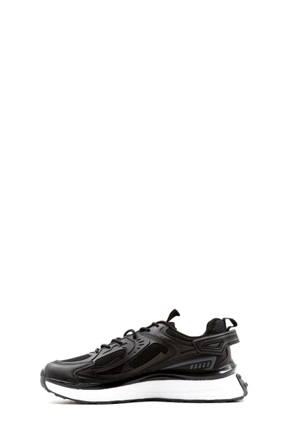 KOALA SYDNEY Men's Black Performance Sneakers with Cushioned Sole