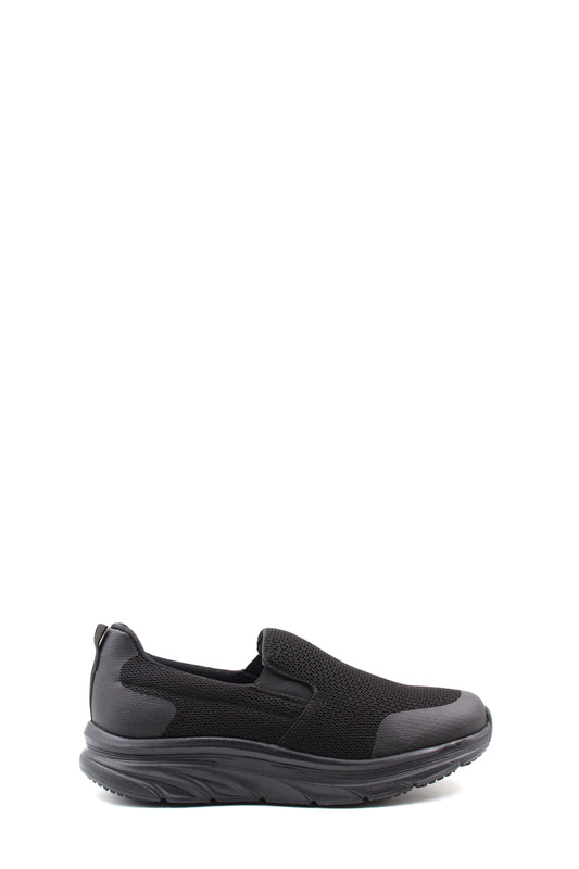 KOALA SYDNEY Men's Black Mesh Slip-On Sneakers