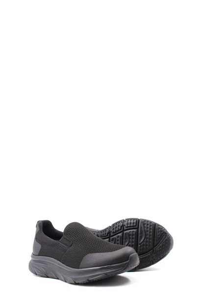 KOALA SYDNEY Men's Black Mesh Slip-On Sneakers