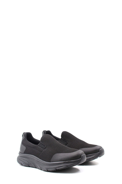 KOALA SYDNEY Men's Black Mesh Slip-On Sneakers