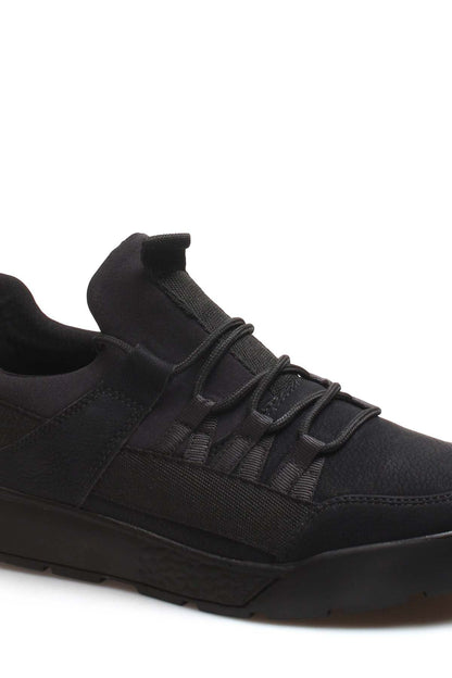 Men's Black Casual Running Shoes