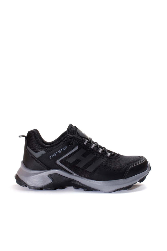 KOALA SYDNEY Men's Black and Grey Trail Running Shoes