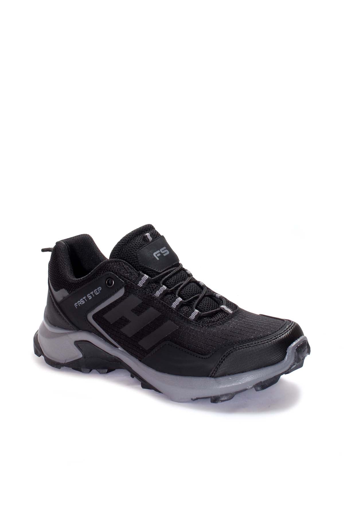 KOALA SYDNEY Men's Black and Grey Trail Running Shoes