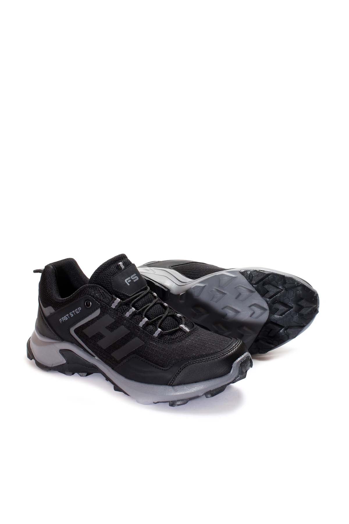 KOALA SYDNEY Men's Black and Grey Trail Running Shoes