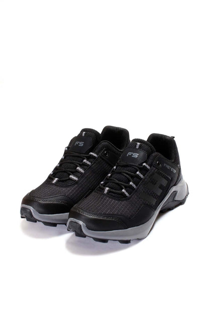 KOALA SYDNEY Men's Black and Grey Trail Running Shoes