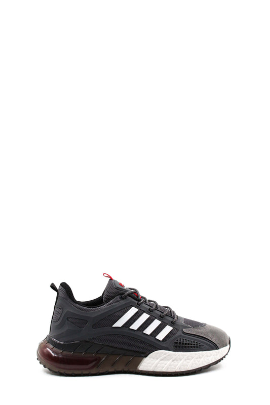 KOALA SYDNEY Men's Grey and Black Athletic Running Sneakers
