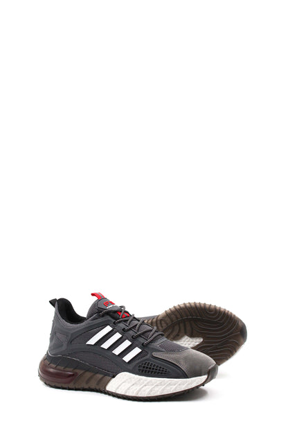 KOALA SYDNEY Men's Grey and Black Athletic Running Sneakers