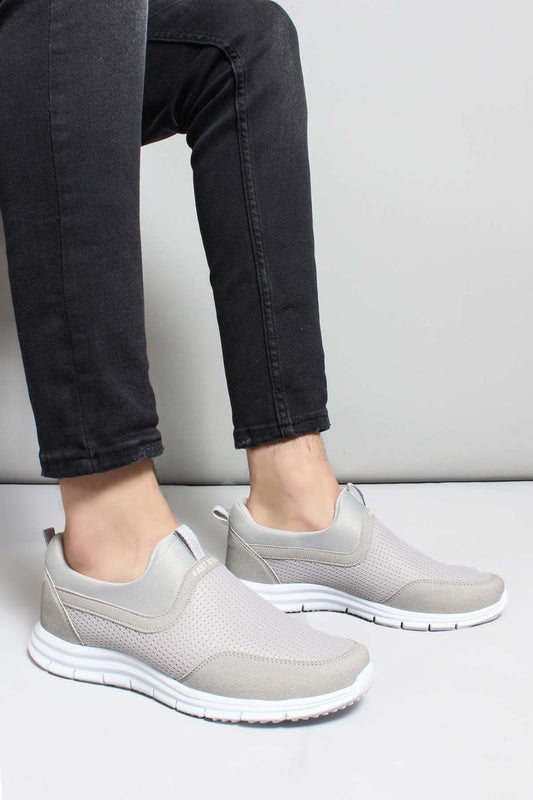 KOALA SYDNEY Men's Beige Slip-On Athletic Shoes