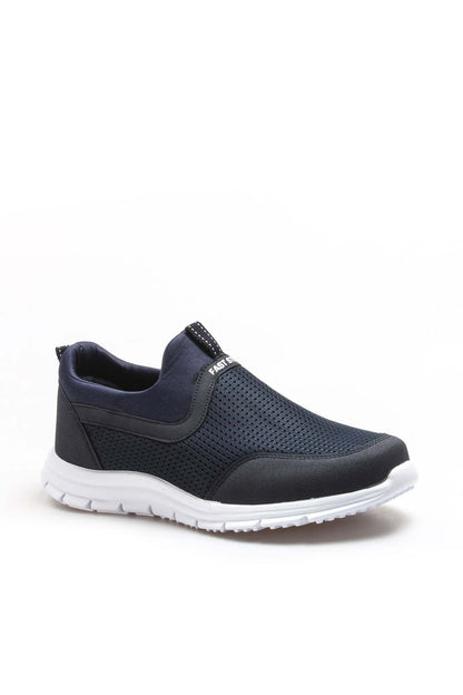 KOALA SYDNEY Men's Navy Athletic Mesh Slip-On Sneakers