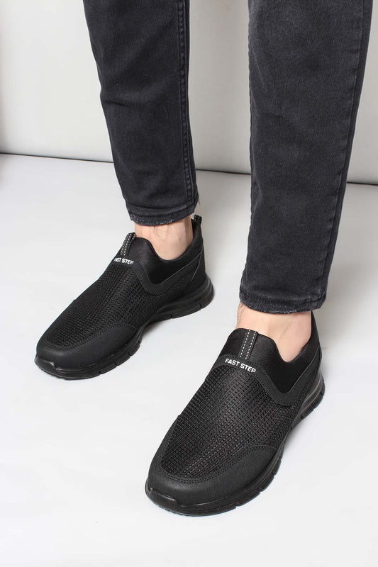 KOALA SYDNEY Breathable Black Casual Men Sneakers