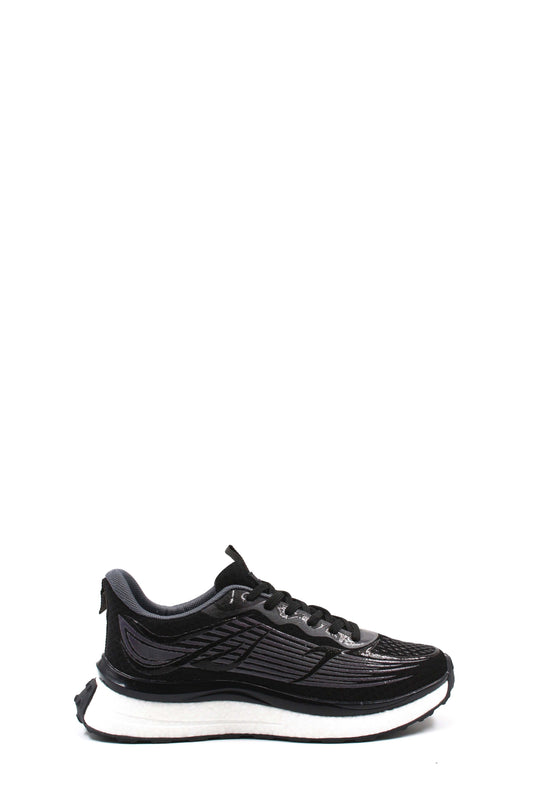 KOALA SYDNEY Men's Black Performance Running Shoes with Cushioned Sole