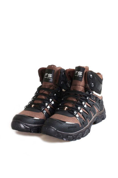 KOALA SYDNEY  Men's Rugged Outdoor Hiking Boots with Black and Brown Detailing -