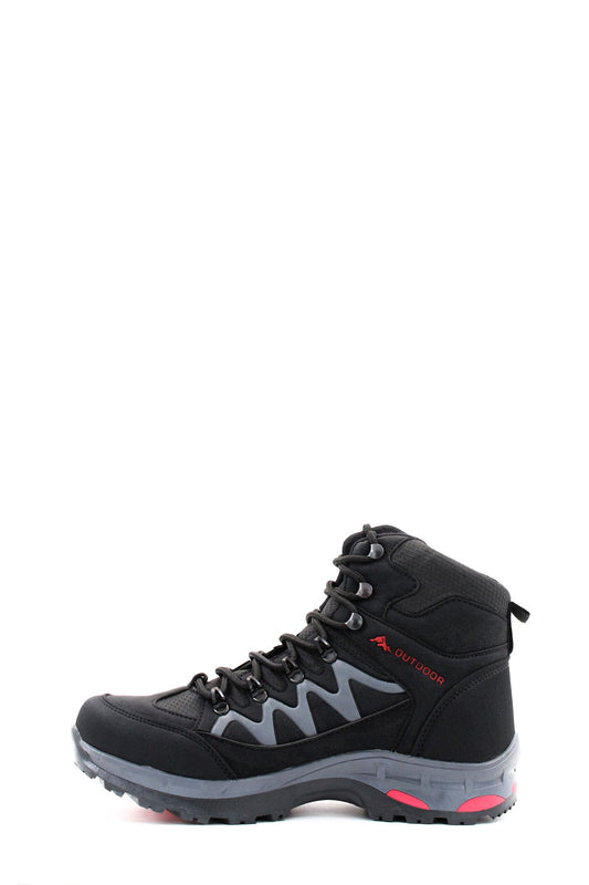 KOALA SYDNEY  Men's Black Outdoor Hiking Boots-Wessi