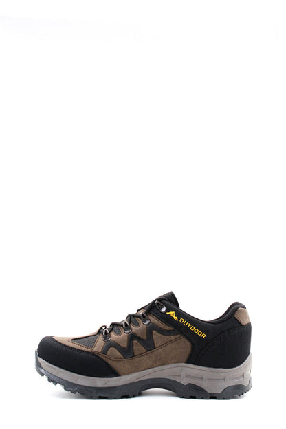 KOALA SYDNEY Men's Black and Brown Outdoor Hiking Shoes