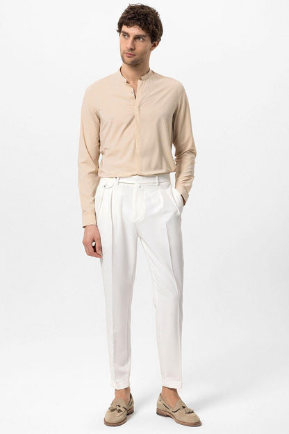 KOALA SYDNEY  Beige Long Sleeve Men's Shirt -