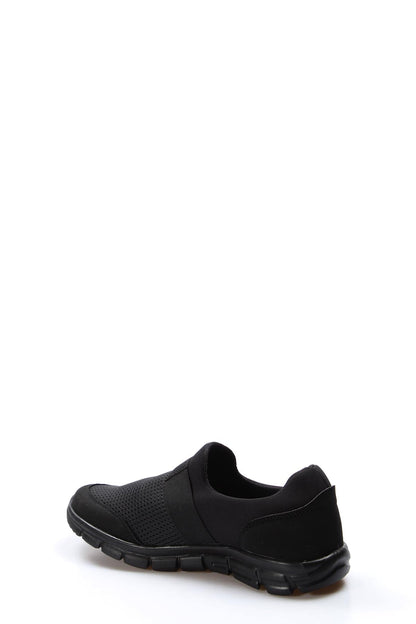 KOALA SYDNEY Men's Black Athletic Mesh Slip-On Shoes