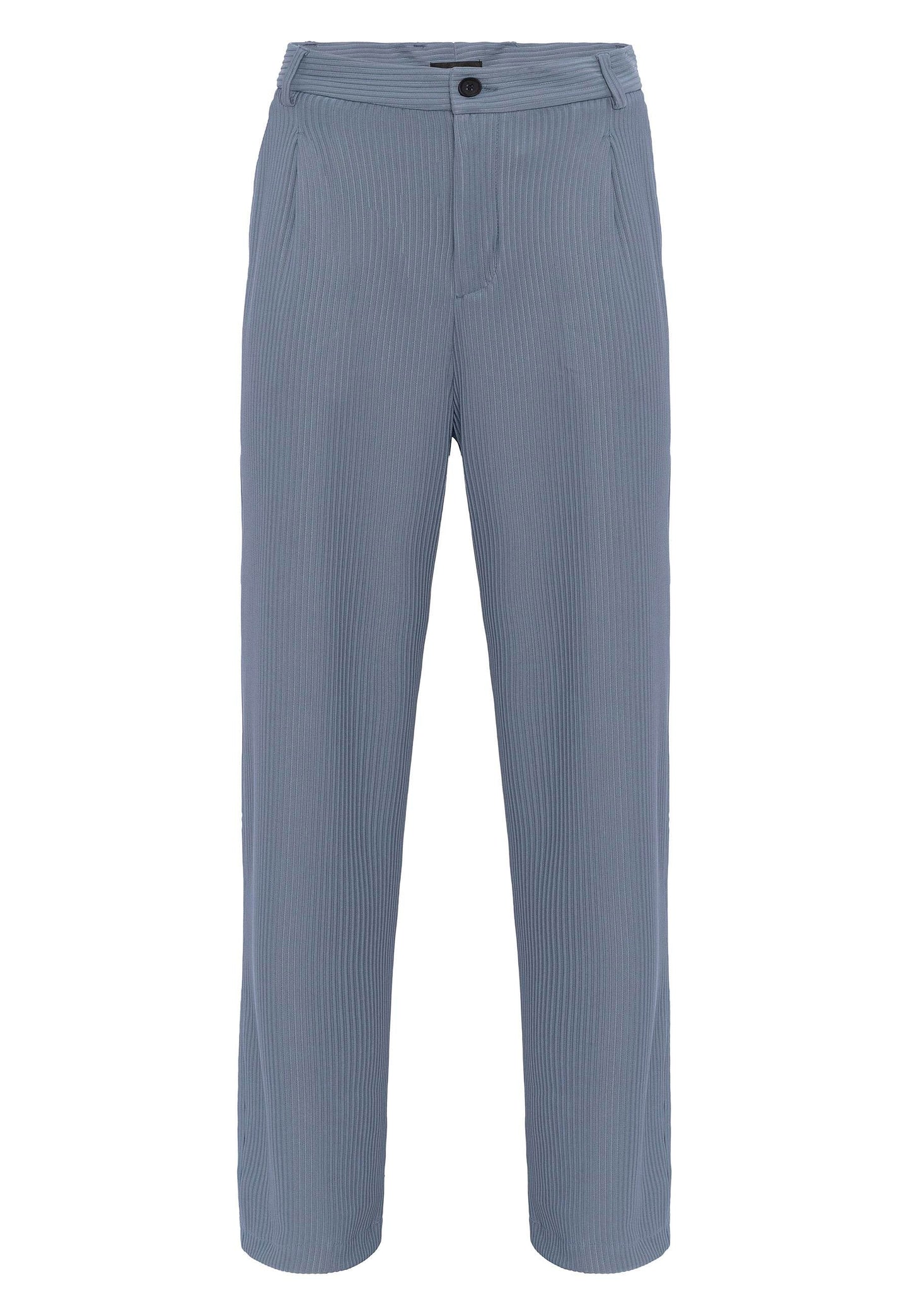 Men's Indigo Ribbed Pants