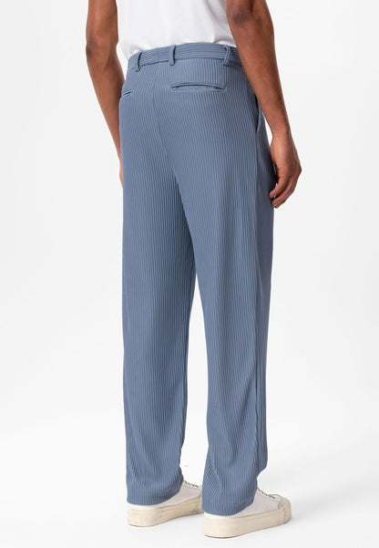 Men's Indigo Ribbed Pants