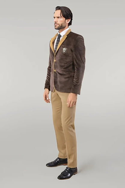 Furry Light Beige Blazer