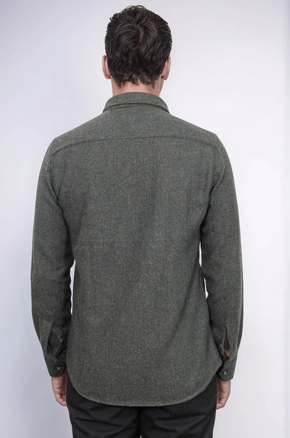 Plaid Green Men Lumberjack Shirt