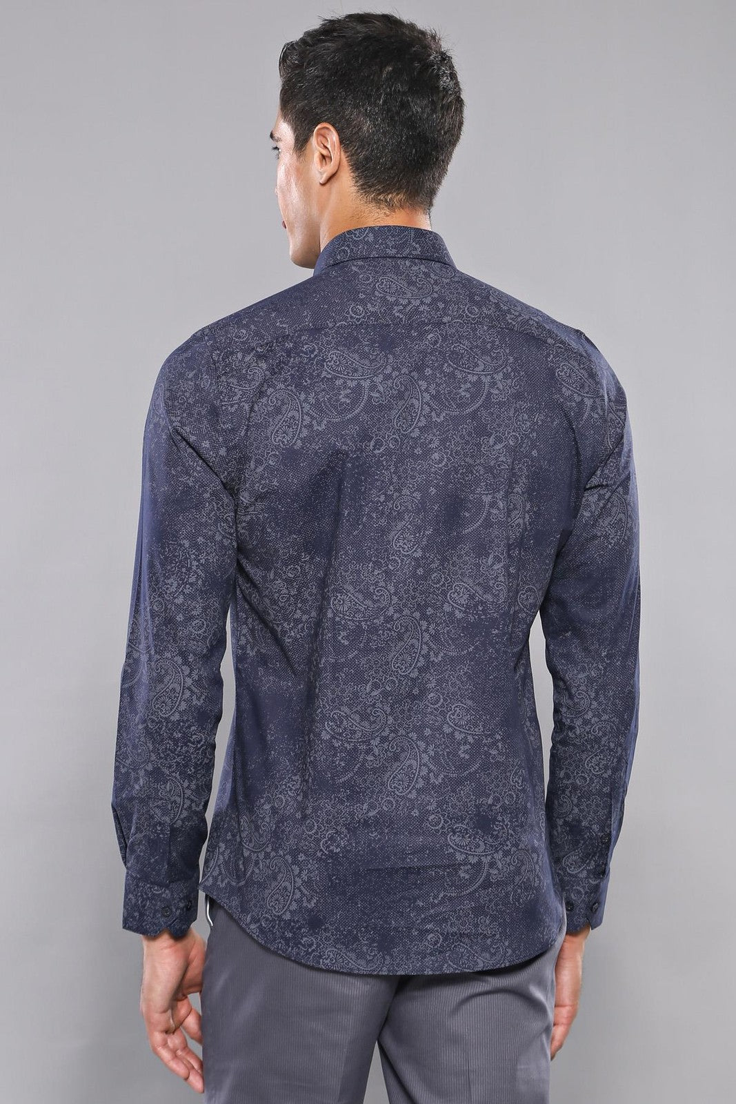 KOALA SYDNEY  Patterned Navy Blue Shirt | -