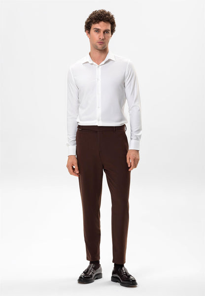 Men's White Slim Fit Shirt