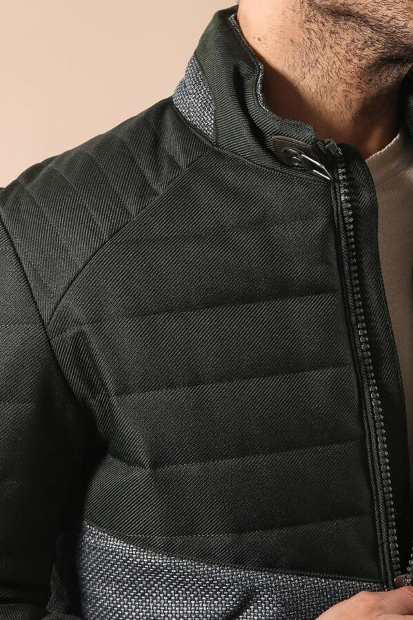 Green Down Coat