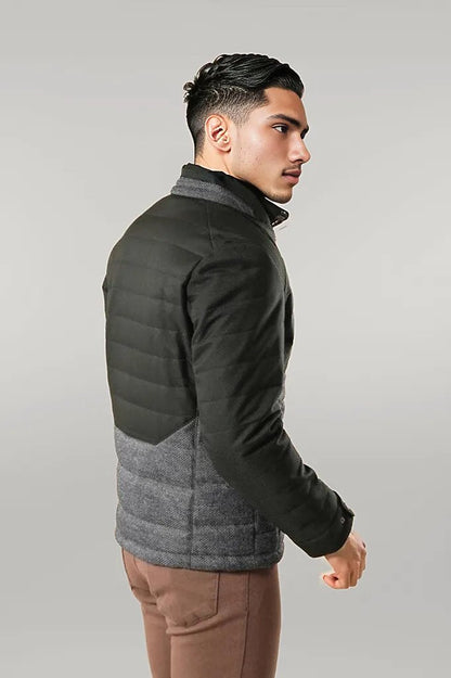 Green Down Coat