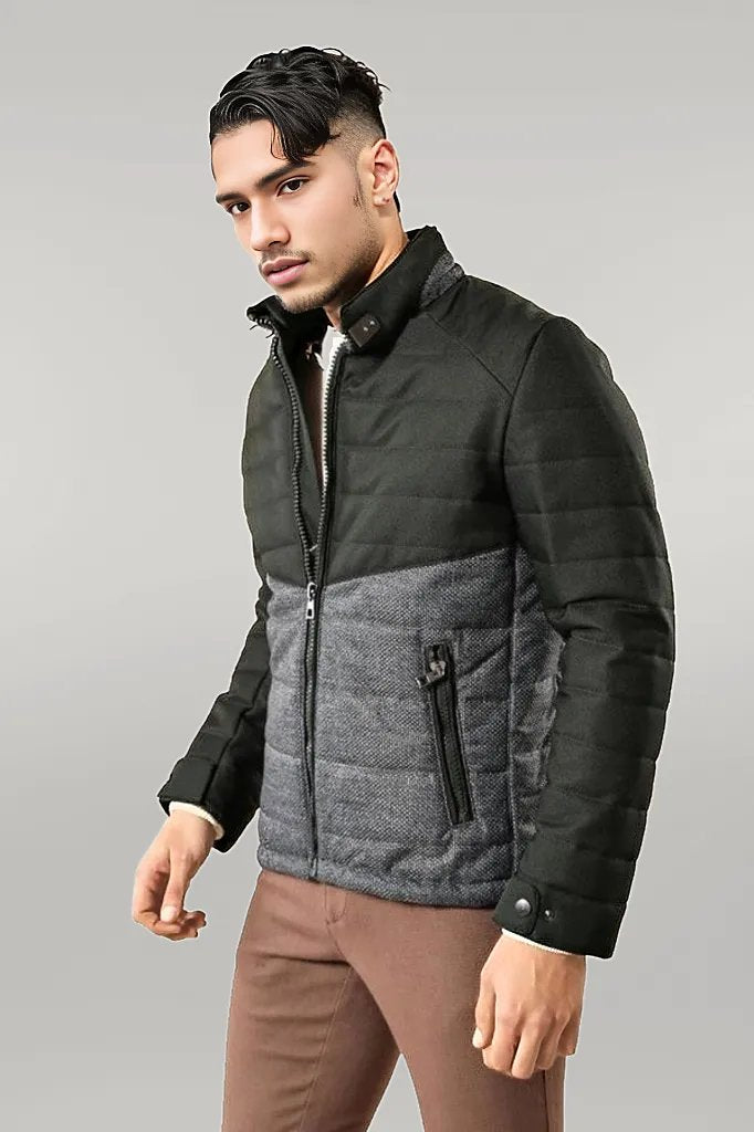 Green Down Coat