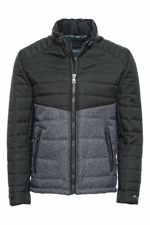 Green Down Coat