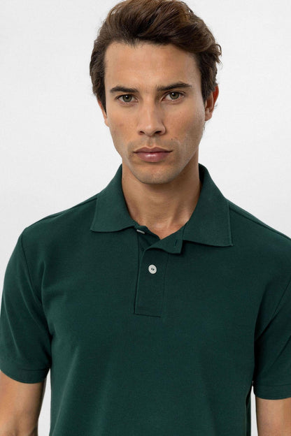 KOALA SYDNEY Men's Khaki Polo Neck T-Shirt