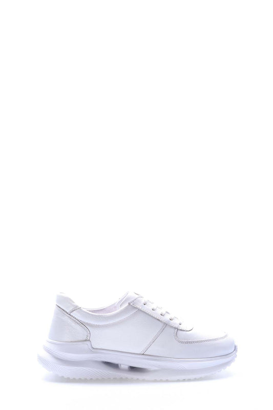 Hakiki Deri Erkek Casual Ayakkabı 154MA708-280 Beyaz