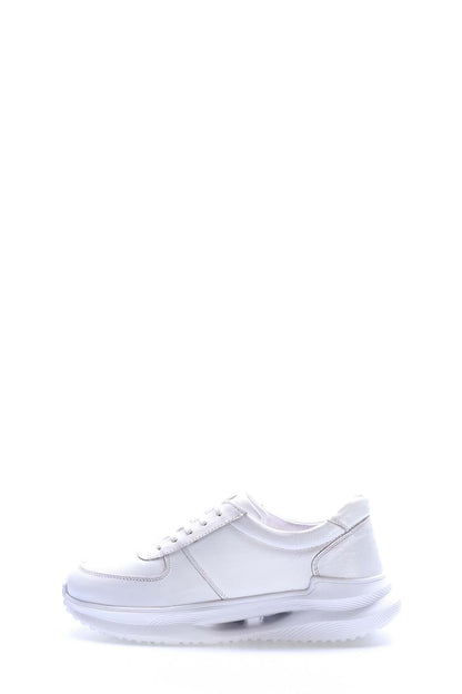 Hakiki Deri Erkek Casual Ayakkabı 154MA708-280 Beyaz