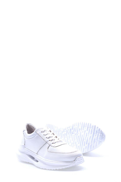 Hakiki Deri Erkek Casual Ayakkabı 154MA708-280 Beyaz