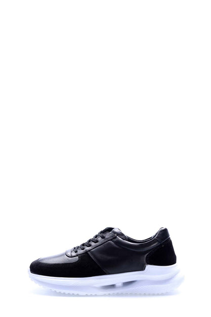 Hakiki Deri Erkek Casual Ayakkabı 154MA708-280 Siyah