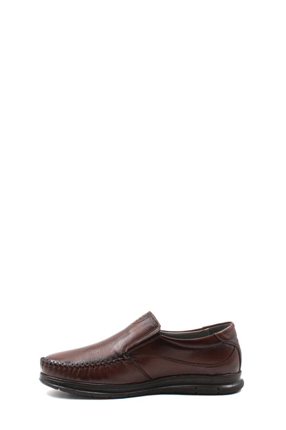 KOALA SYDNEY  Brown Slip-On Leather Loafers-