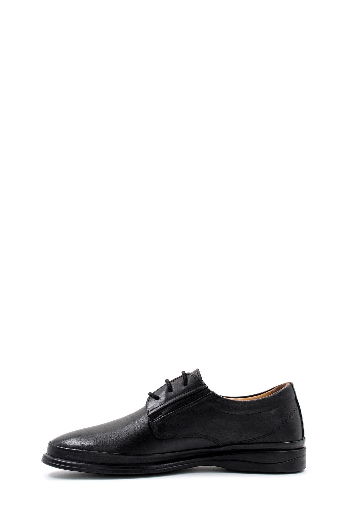 KOALA SYDNEY Men's Classic Black Leather Dress Shoes with Lace-Up Design and Cushioned Sole