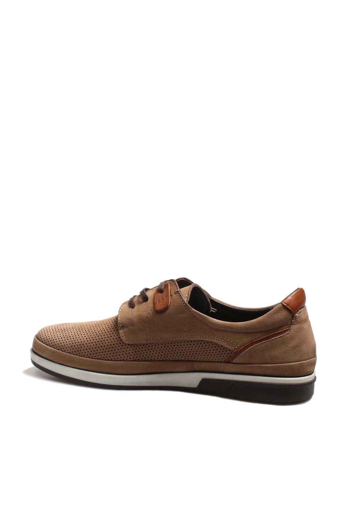 KOALA SYDNEY  Tan Perforated Suede Casual Shoes