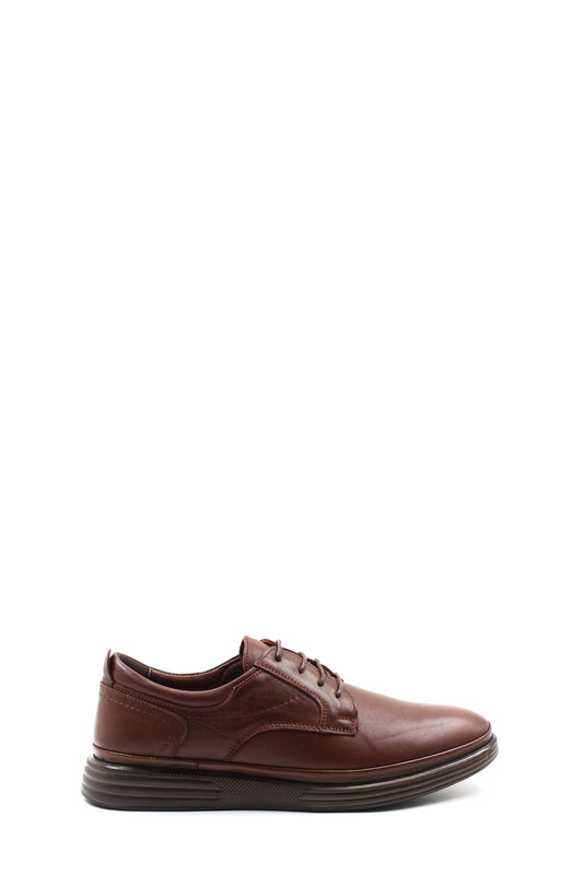 KOALA SYDNEY  Men's Brown Leather Casual Oxfords-Wessi