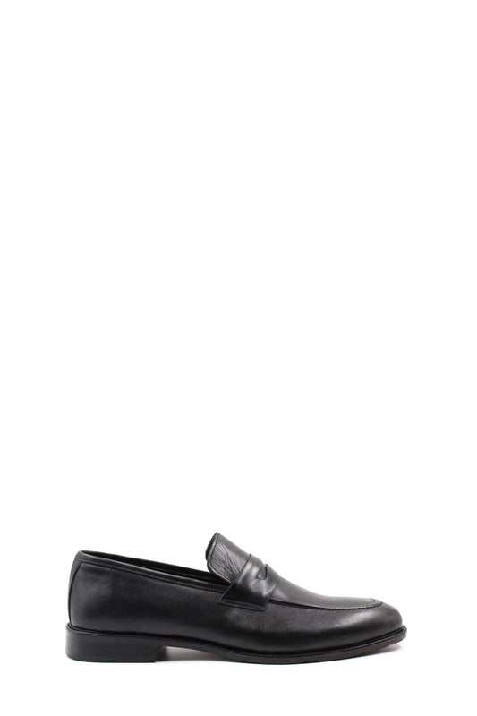 KOALA SYDNEY  Black Leather Penny Loafers Wessi