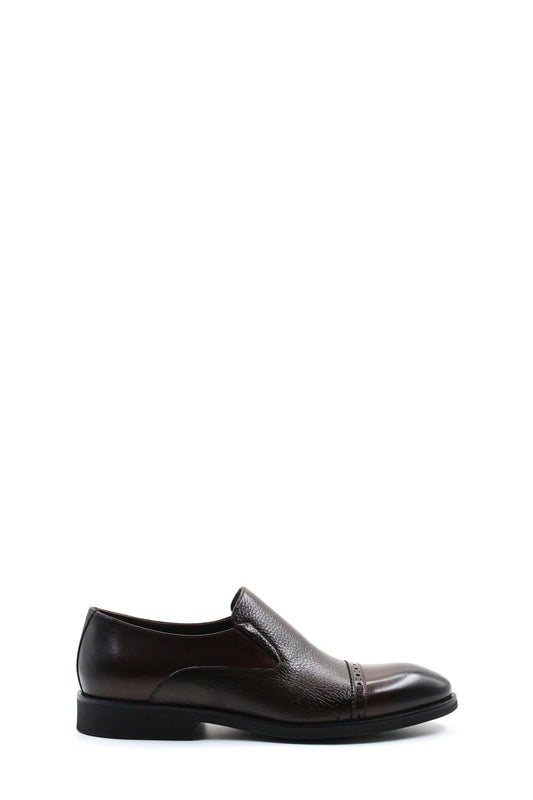 KOALA SYDNEY  Brown Leather Cap-Toe Loafers Wessi