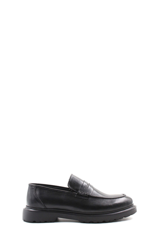 KOALA SYDNEY  Black Leather Chunky Loafers