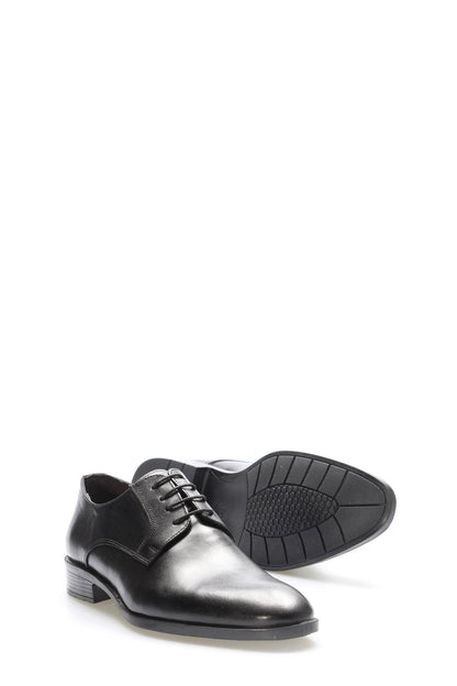 Hakiki Deri Erkek Klasik Ayakkabı 819MAF1002 Siyah