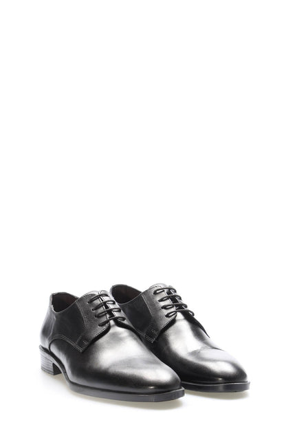 Hakiki Deri Erkek Klasik Ayakkabı 819MAF1002 Siyah